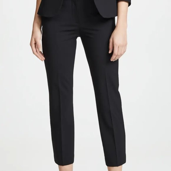 Theory Treeca Trouser Black Size 2 - Picture 3 of 5